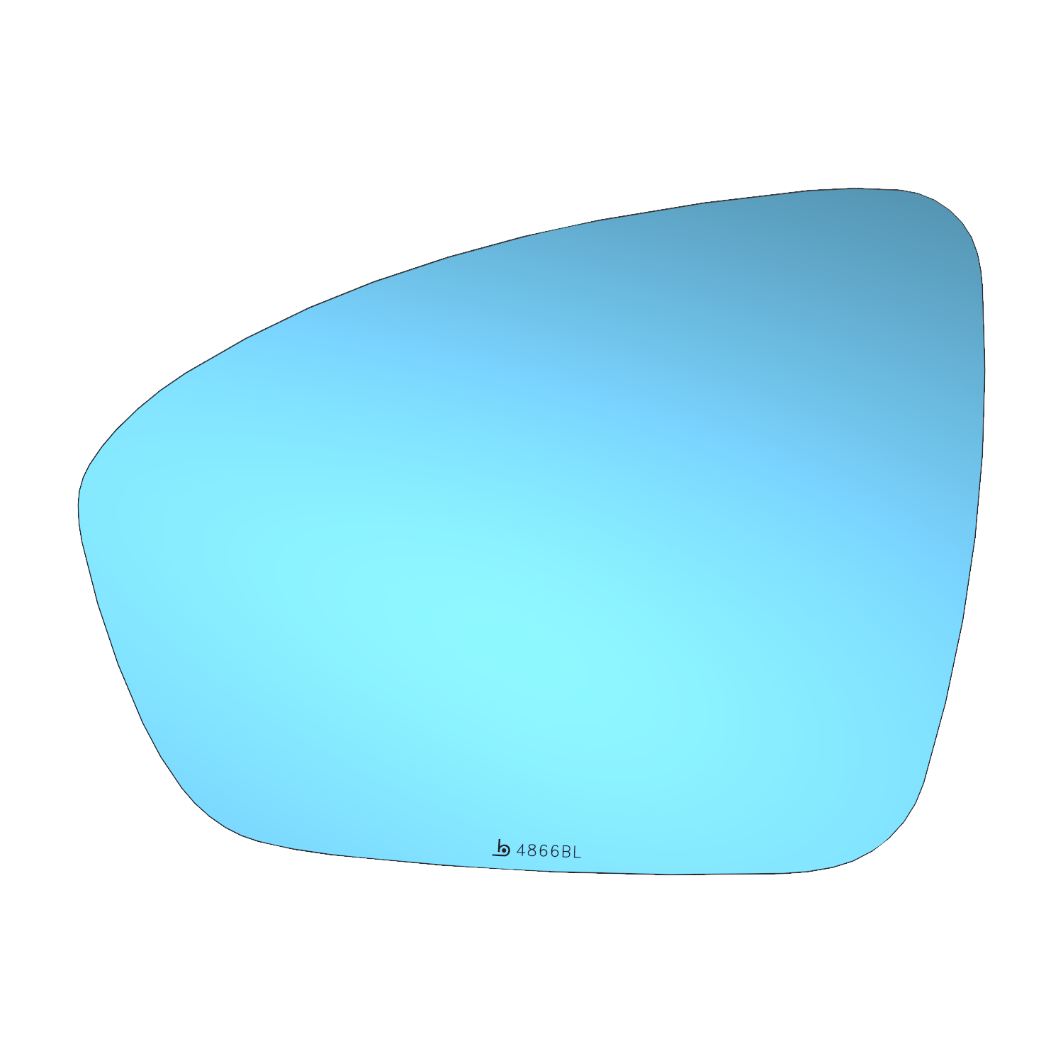 CLARI-BLU SIDE VIEW MIRROR